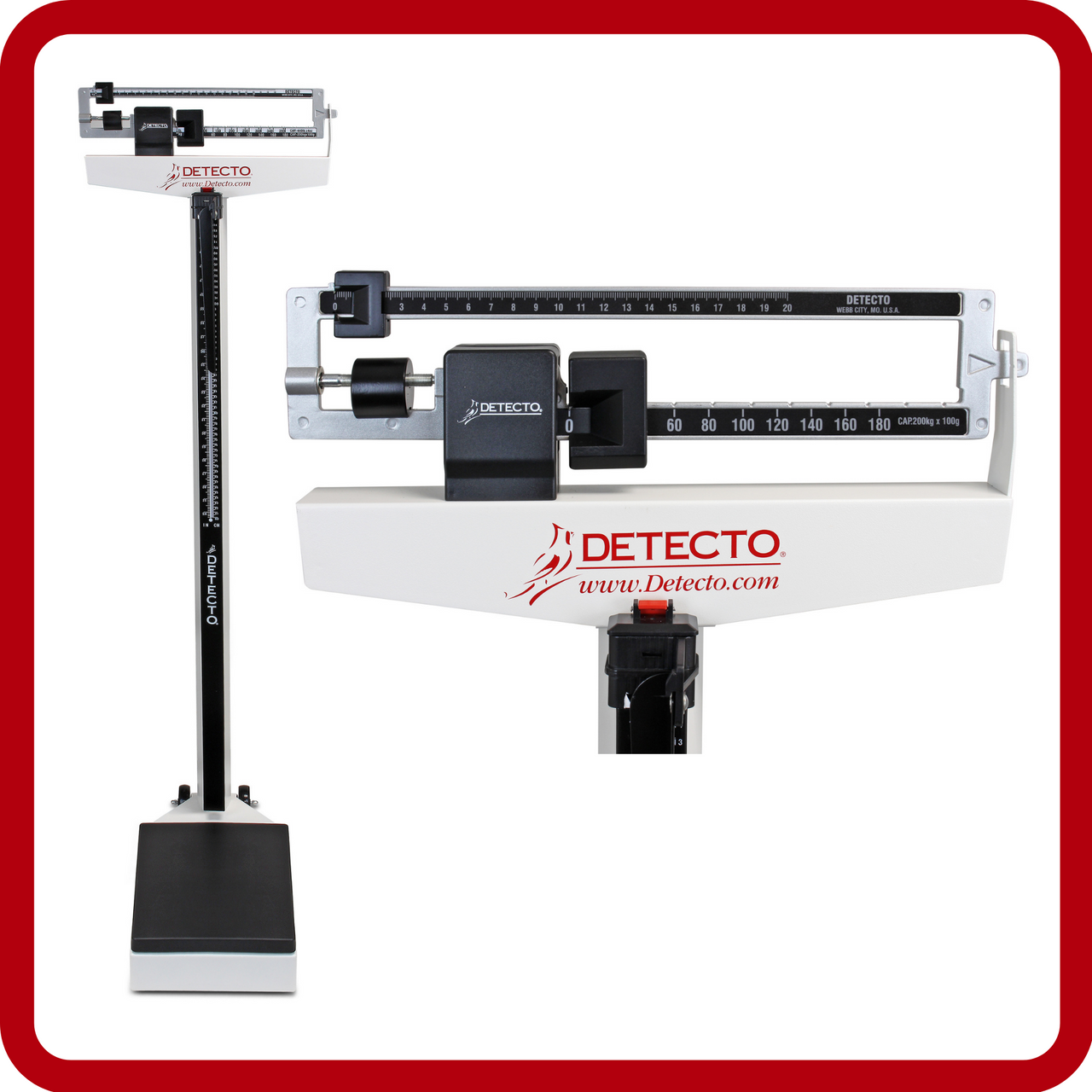 Detecto Mechanical Physician Scales Scales Plus